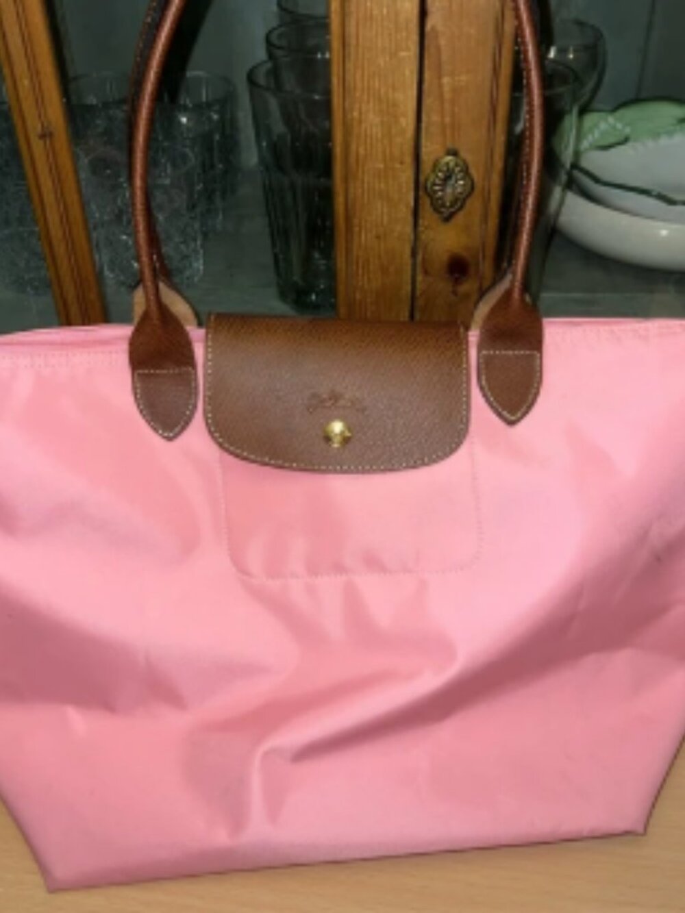 longchamp bag pink large
